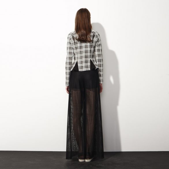 netted palazzo pants
