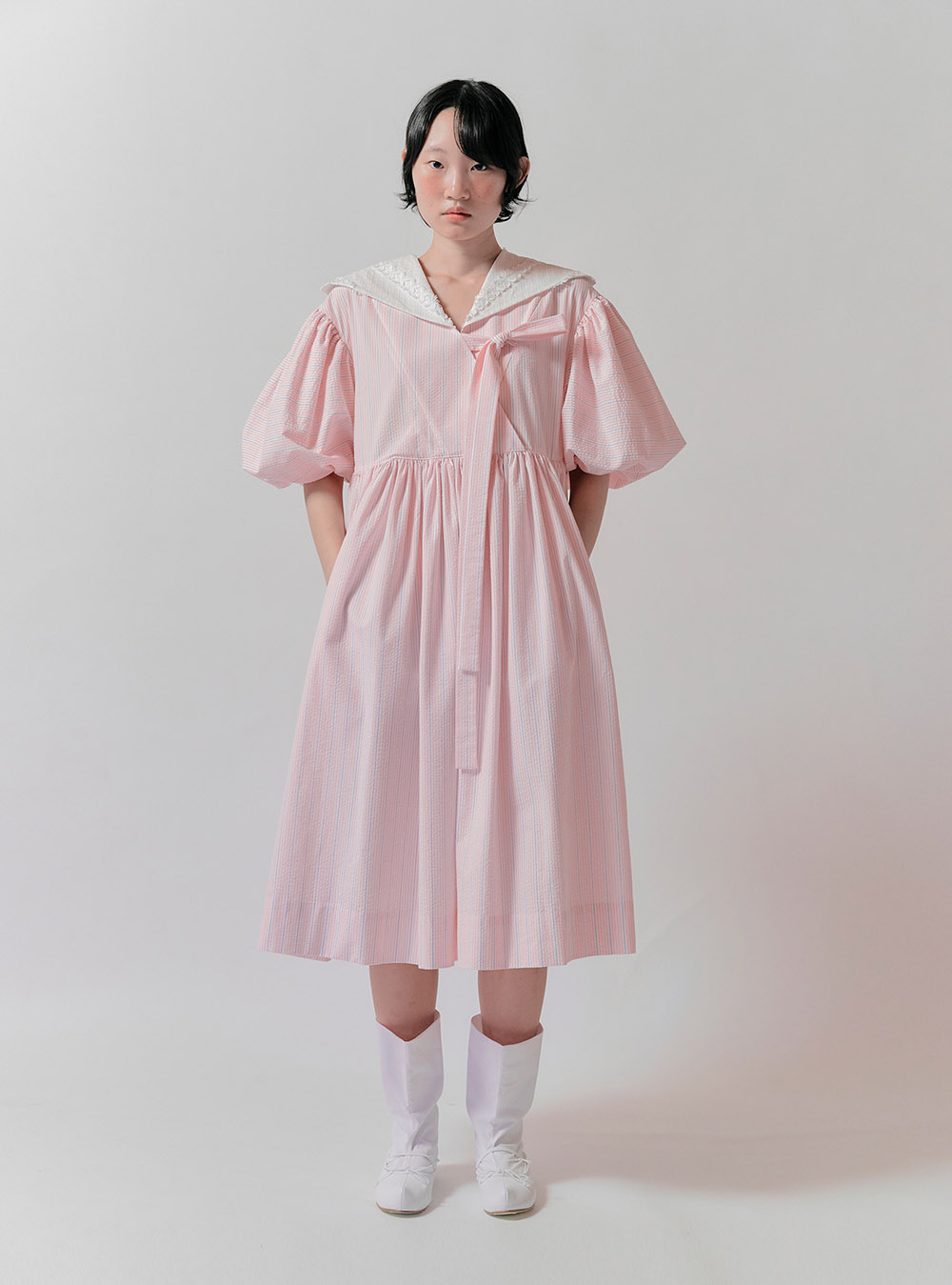 pink gown outfit
