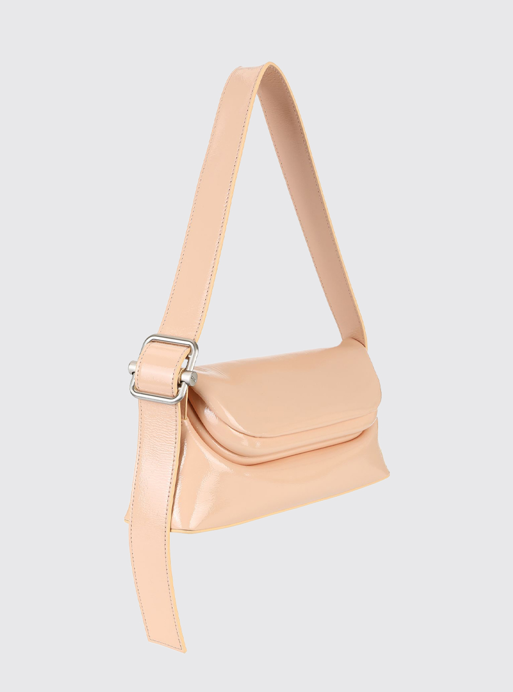 Folder Brot Bag in Pink Denim by OSOI - societyA