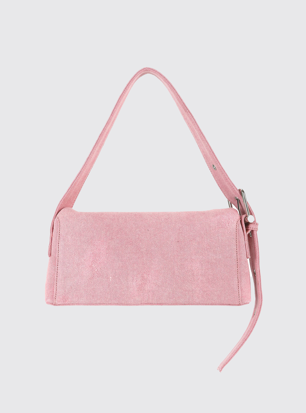 Folder Brot Bag in Pink Denim by OSOI - societyA
