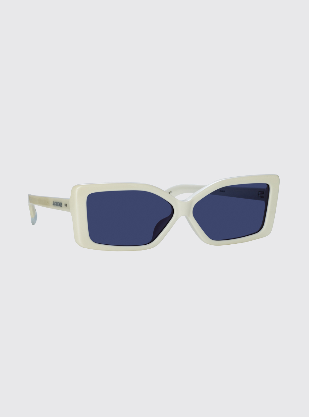 Spiaggia Sunglasses in White by Jacquemus - societyA