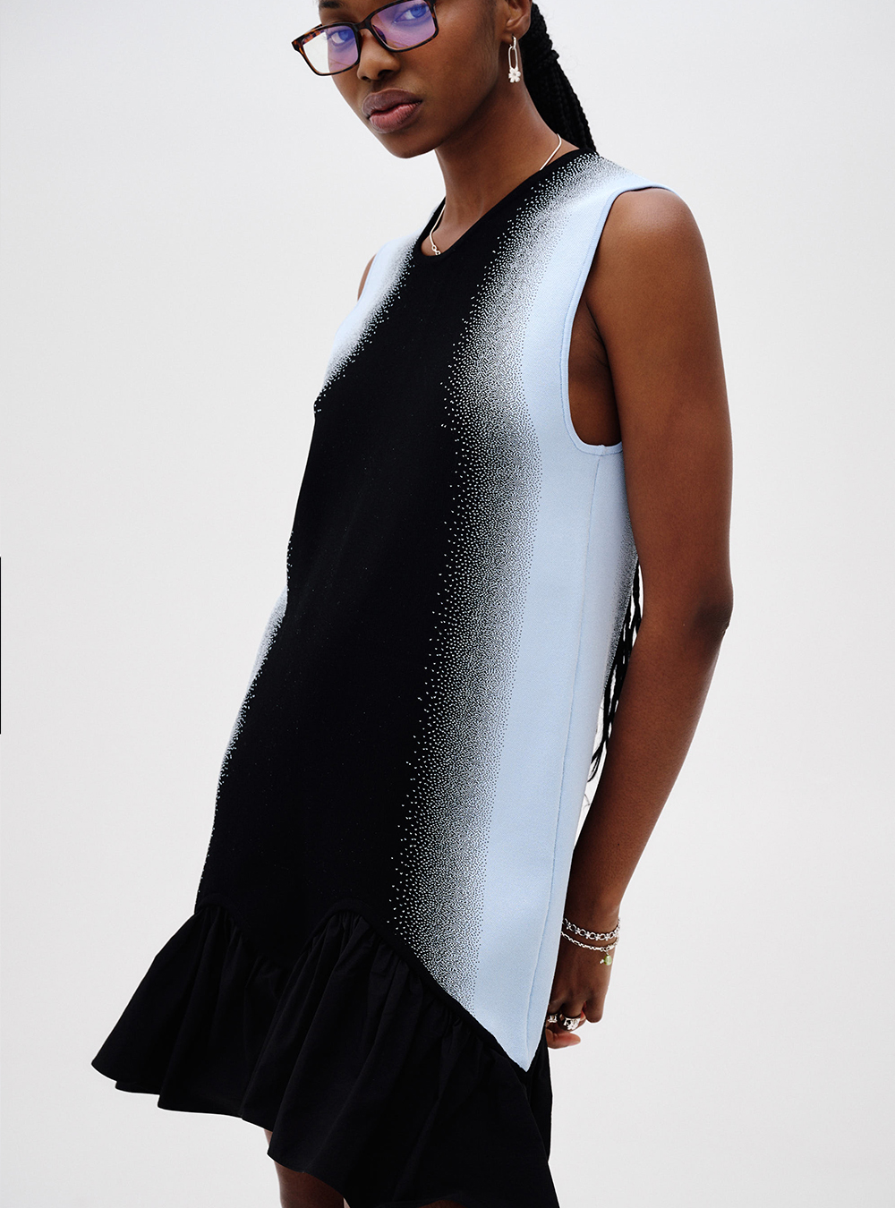 趣味・スポーツ・実用 ohota mochi black flare dress Mochi モチ sleeveless dress [ms21-op-02/black]