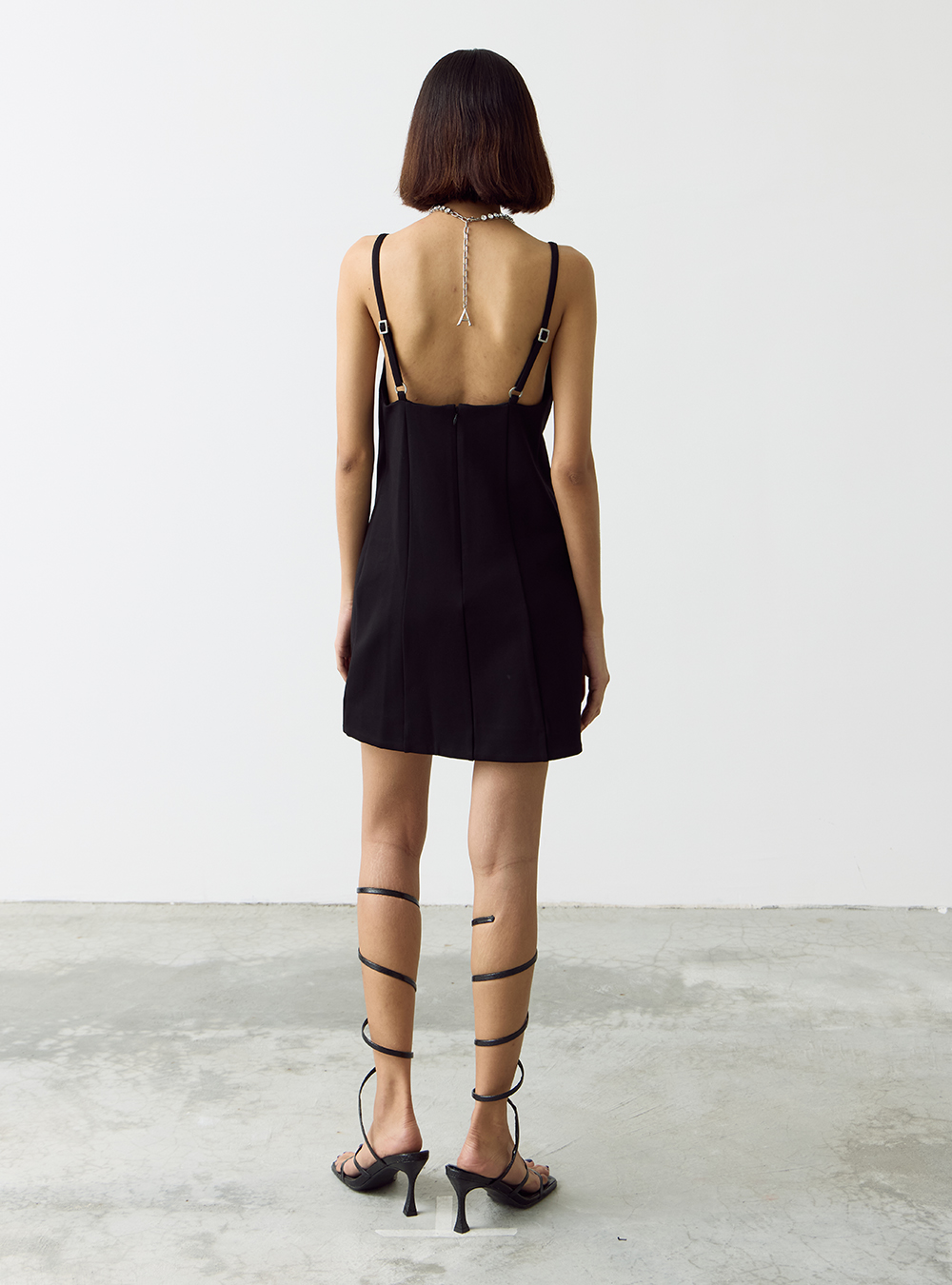 Crystal Heart Mini Dress by AREA - societyA