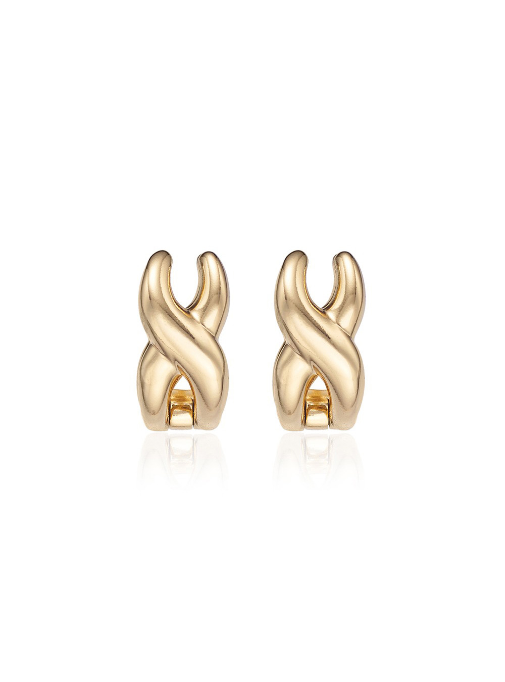 Clover Studs Earring by SSIL - societyA