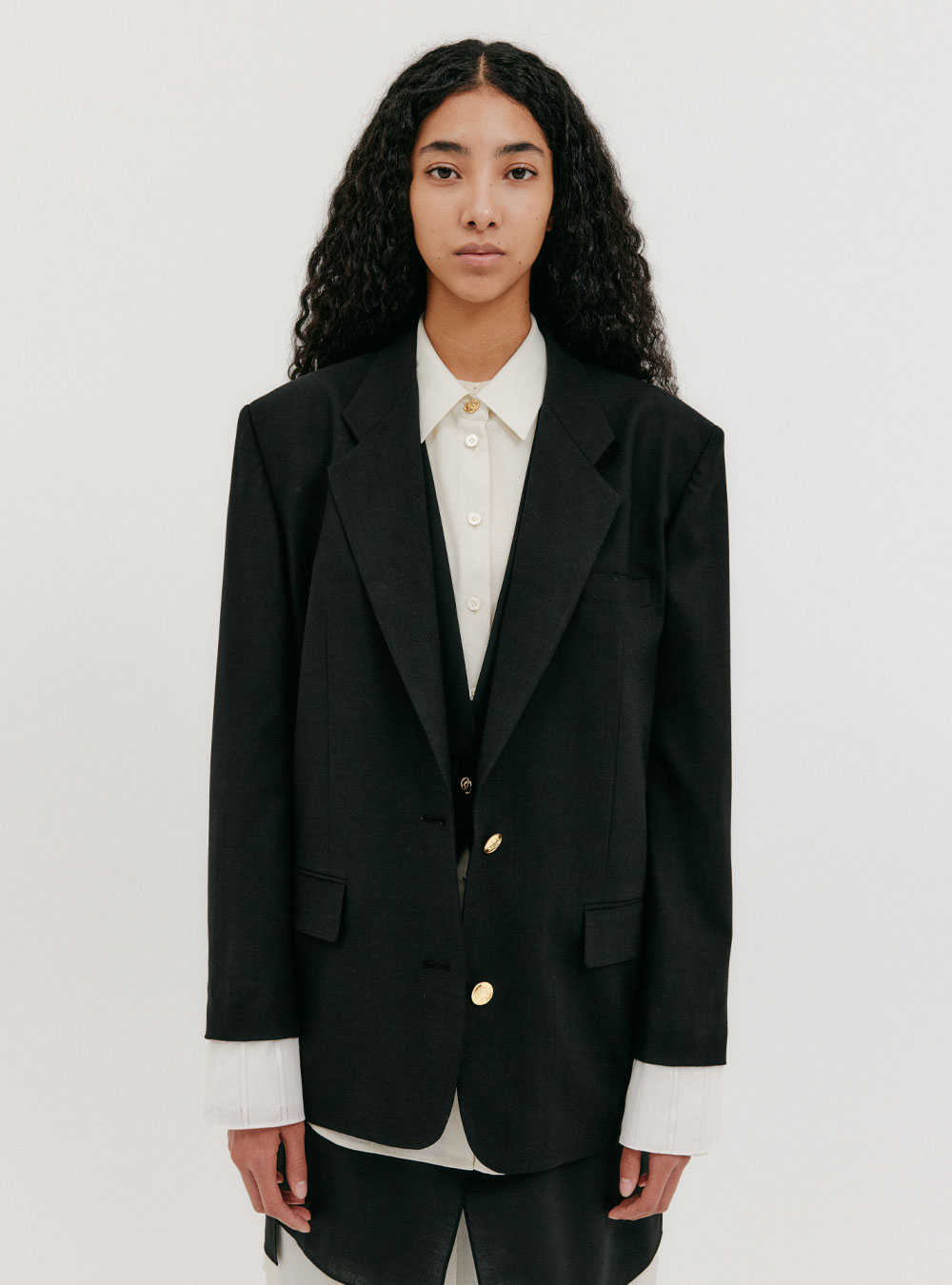Single-Breasted Blazer by EENK - societyA