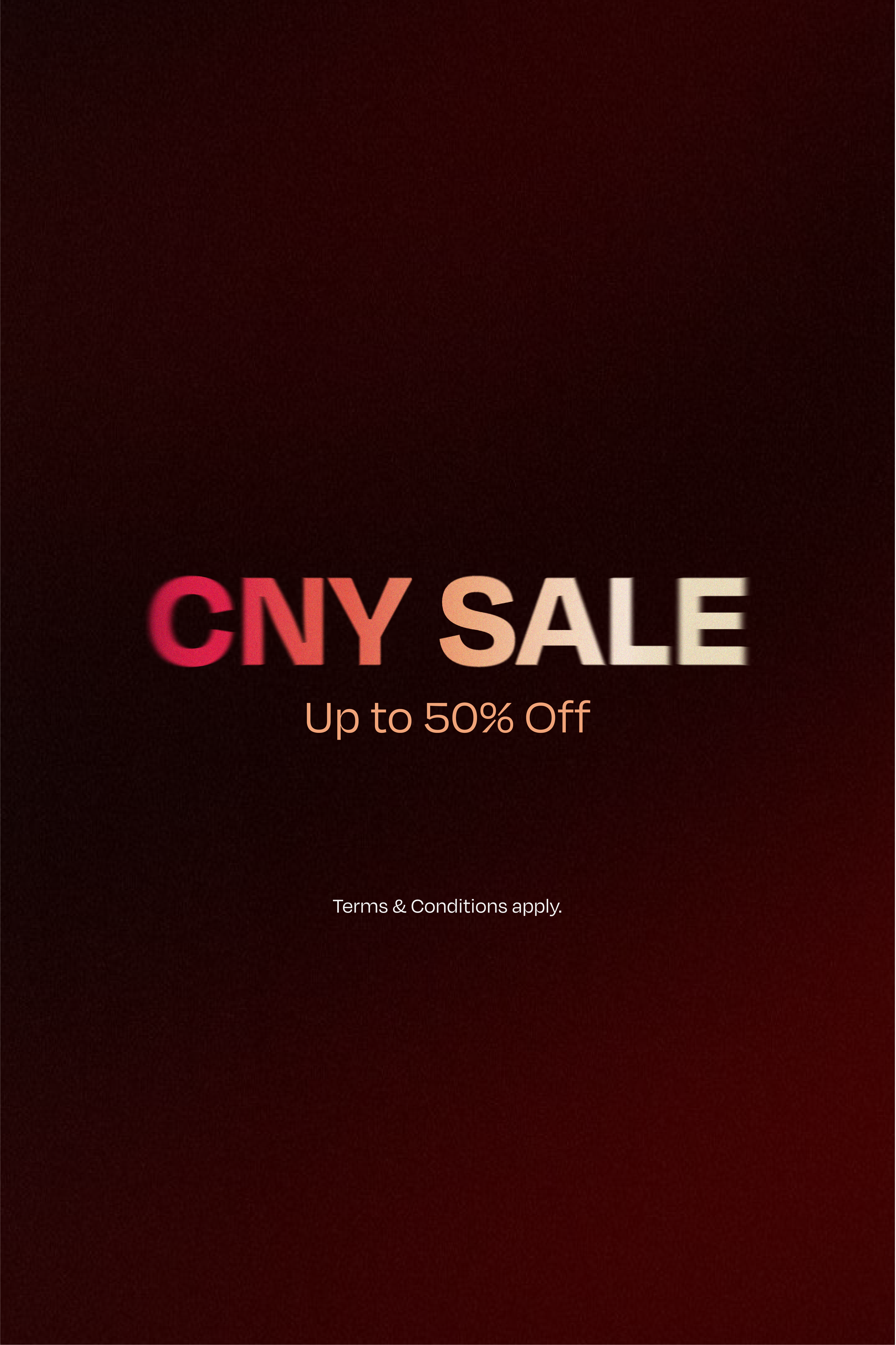 Shop CNY Sale
